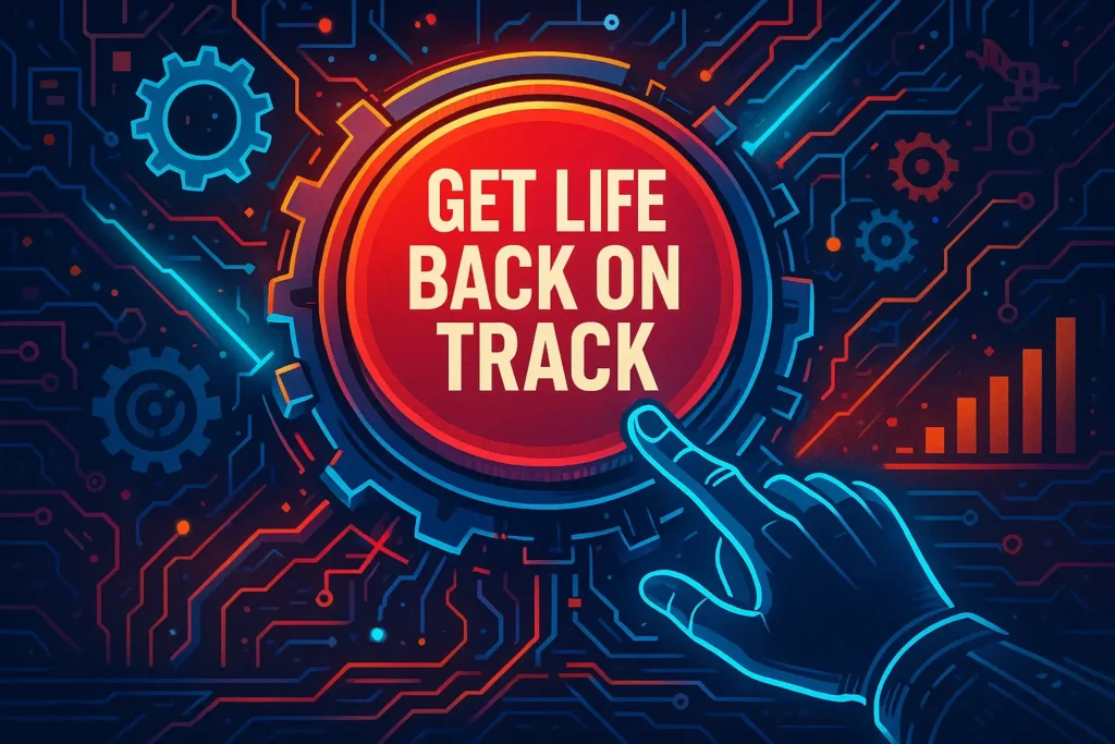 how to get life back on track