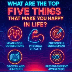 what are the five things that make you happy in life