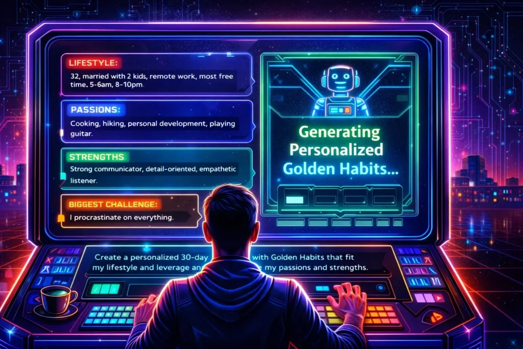 how to transform yourself using AI