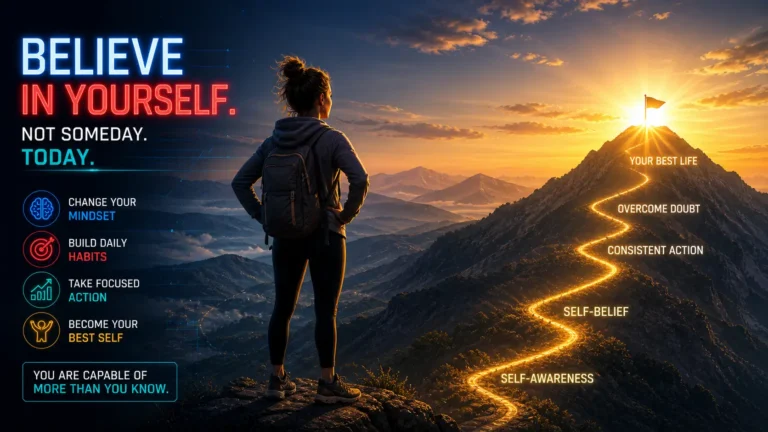how to believe in yourself